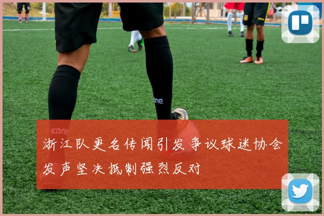 浙江队更名传闻引发争议球迷协会发声坚决抵制强烈反对